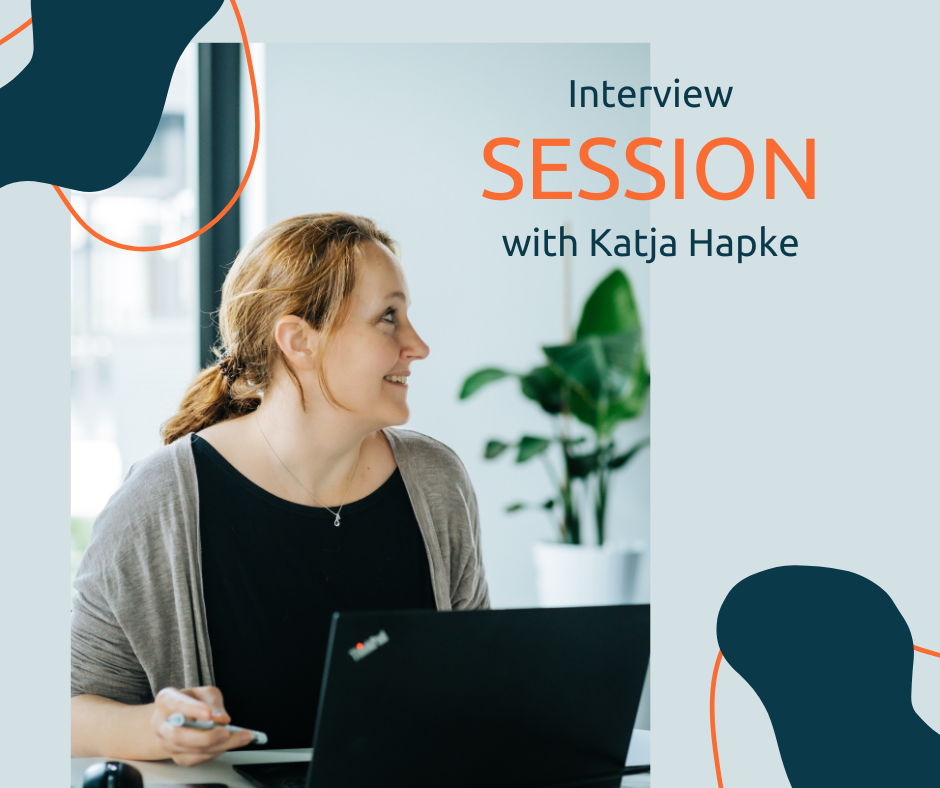 Red Yellow Illustrated Interview Session Facebook Post